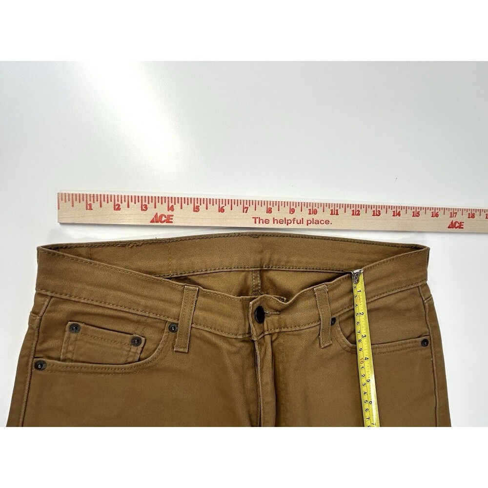 Levi's 513 jeans 30 x 30 Slim Straight Fit - Picture 6 of 12